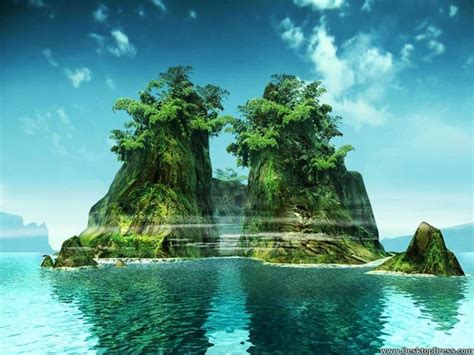 Free Download Island Background Pictures For Refreshing Mind Island