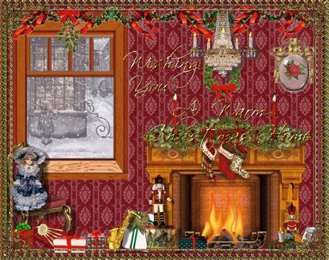 Feliz Navidad Cartoon Christmas Houses Animated Images S Pictures