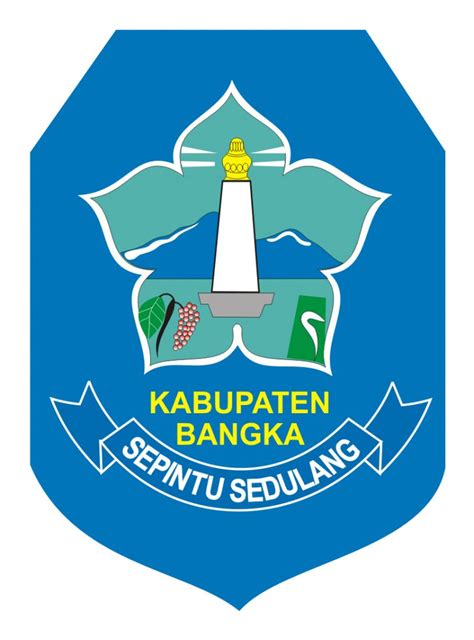Logo Kabupaten Bangka Indonesia Original Terbaru Rekreartive