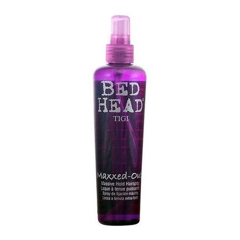 Tigi Bed Head Maxxed Out Massive Hold Hairspray 236ml Hair Care For