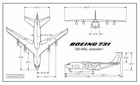 Boeing Model 731 For System 476l C 141 Rival Secret Projects Forum
