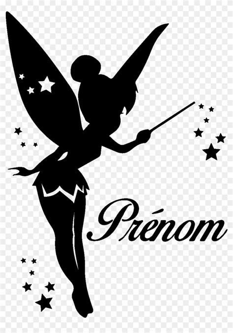Tinkerbell Silhouette Clipart 2781629 Pikpng