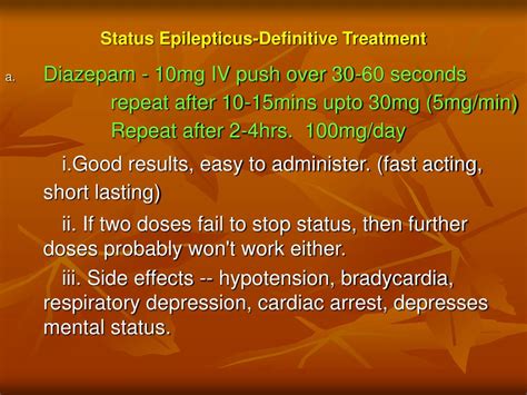 Ppt Status Epilepticus Definition Powerpoint Presentation Free