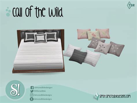 The Sims Resource Call Of The Wild Pillows