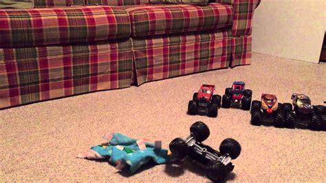 Jason Plays With Monster Trucks Youtube
