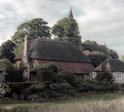 The Old Clergy House In Alfristonengland By A Girl From England