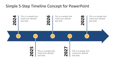 Timeline With 6 Steps For Powerpoint Presentationgo Powerpoint Reverasite