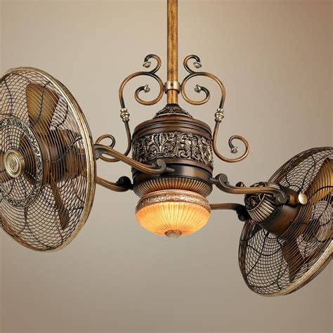 42 Minka Aire Gyro Belcaro Walnut Ceiling Fan 65774 Lamps Plus