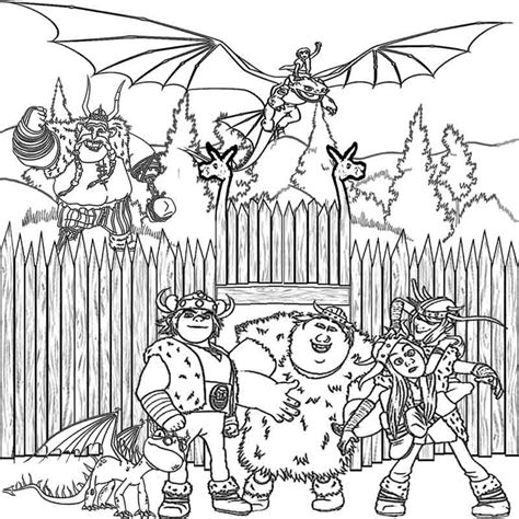 The scauldron is a large tidal class dragon that was first mentioned in how to train your dragon and first appeared in book of dragons. How To Train Your Dragon Coloring Pages For Kids To Print ...