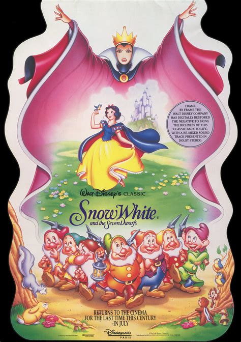 Filmic Light Snow White Archive 1994 Uk Snow White Pressbook