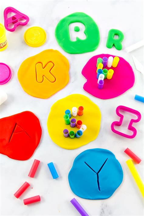 Easy Pre Writing Ideas For Alphabet Learning With Playdough