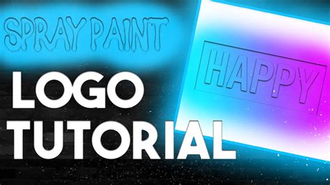 Photoshop Tutorial Learn How To Make Spray Paint Gaming Logo