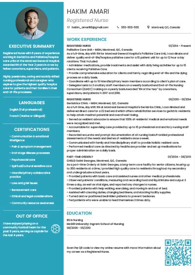 Nursing Cv Example That Will Make You Stand Out Cvonlineme