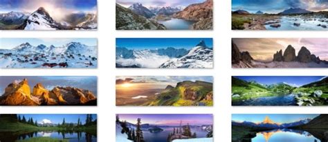 Download Panoramic Mountain Theme For Windows Apps For Windows 10
