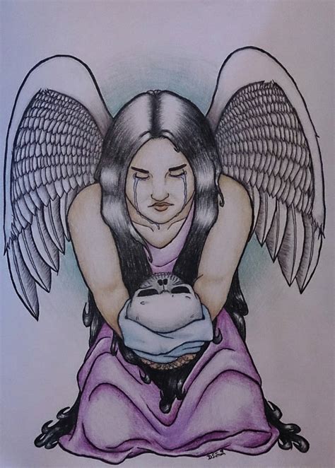 Sad Angel By 923prototype On Deviantart