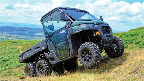 Can Am Traxter 6x6 Utv Is Clumsy But Offers Plenty Of Grip Farmers Weekly