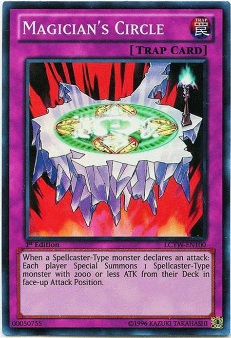 Yugioh Legendary Collection 3 Single Card Super Rare Magicians Circle