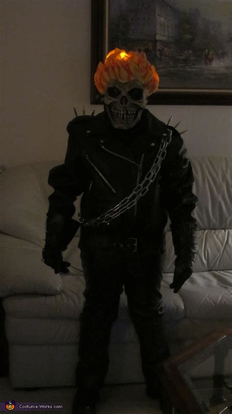 Ghost Rider Diy Halloween Costume Photo 28