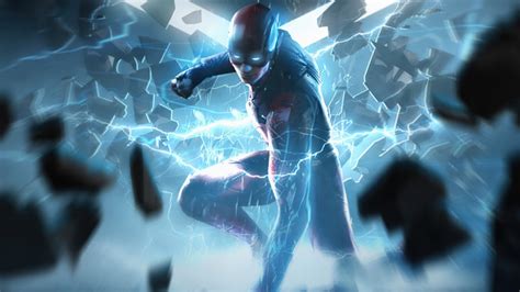 The Lightning Flash Justice League 4k Wallpaperhd Superheroes