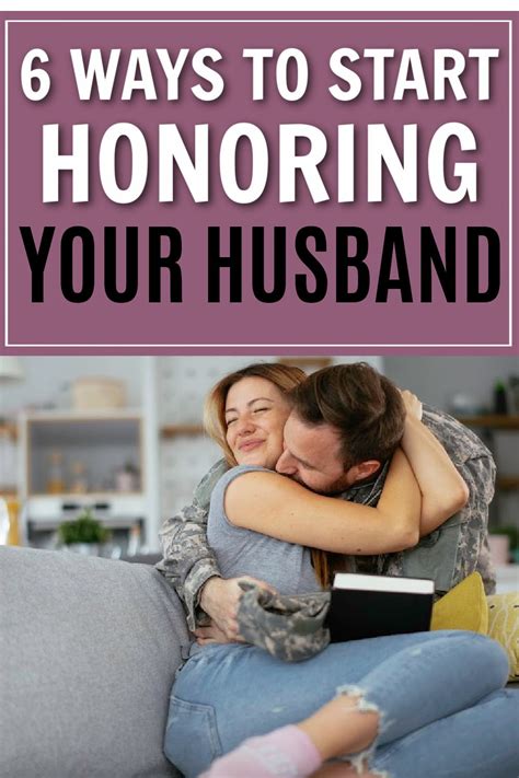 6 Ways Of Honoring Your Husband Today Artofit