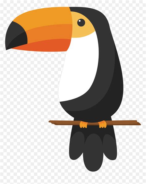 Cute Toucan Bird Cartoon Waving Royalty Free Svg Cliparts Clip Art
