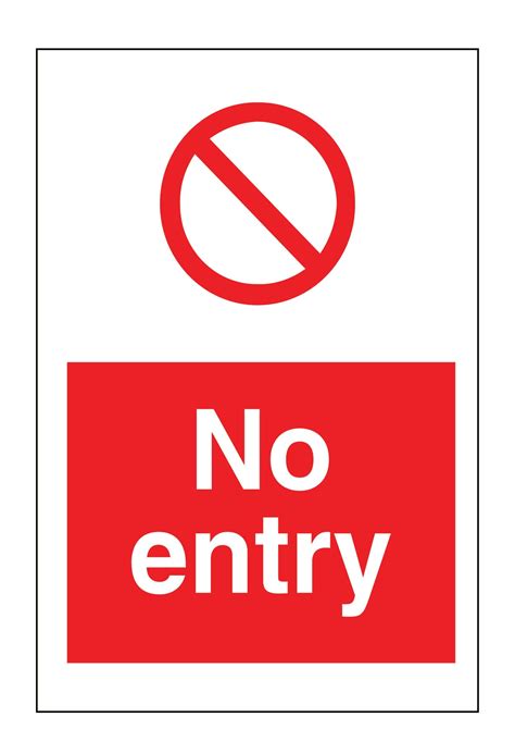 Free Printable Do Not Enter Sign Templates Pdf Word Example