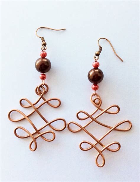 Items Similar To Beautiful Fall Color Wire Wrapped Copper Coated