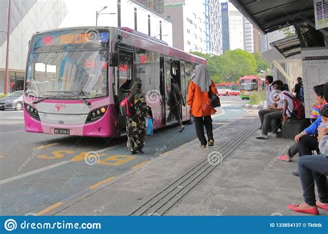 It consists of a bus, tram, monorail and rail system. Bus Public Transport Kuala Lumpur Malaysia Editorial ...