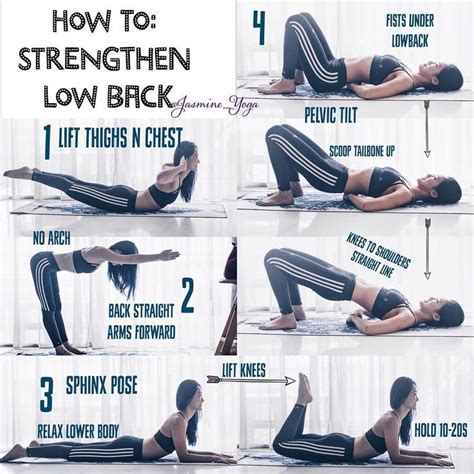 How To Strengthen Lower Back See This Instagram Photo By Jasmine Yoga Likes Lower