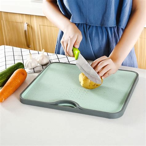 Kitchen Cutting Board Kitchen Portable Chopping Board Creative Non Slip