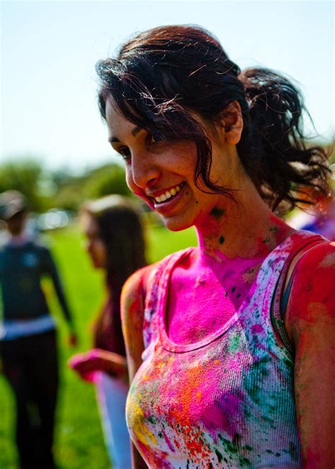Stanford Holi Pretty Indian Girl A Photo On Flickriver