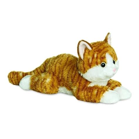 Pluche Rode Katerkatpoes Knuffel 30 Cm Poezenkatten Huisdieren Knuffels Speelgoed Voor