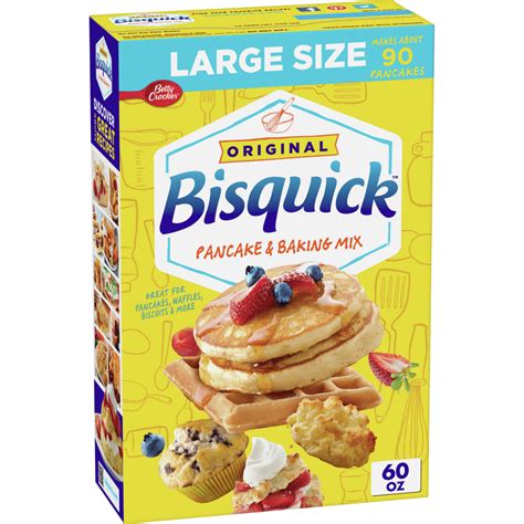 Betty Crocker Bisquick Original Pancake And Baking Mix Large Size 60 Oz