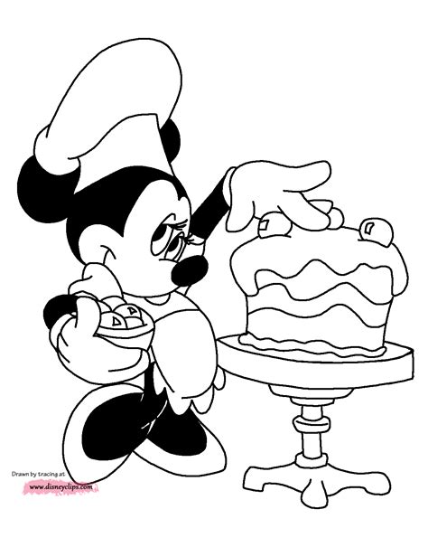 So there are a lot of colorful elements in the picture with hats on the shelf and floor. coloring pages disney minnie mouse - Vingel