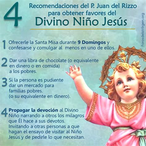 Novena De Los Nueve Domingos Al Divino Niño Noticias Niños