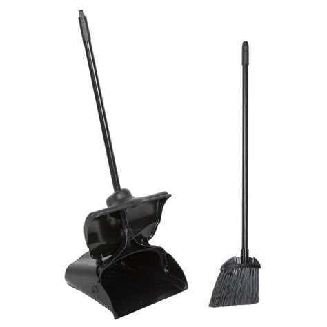 Rubbermaid Front Of House Upright Dust Pan And Lobby Broom