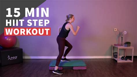 Min Hiit Step Workout For Beginners Youtube