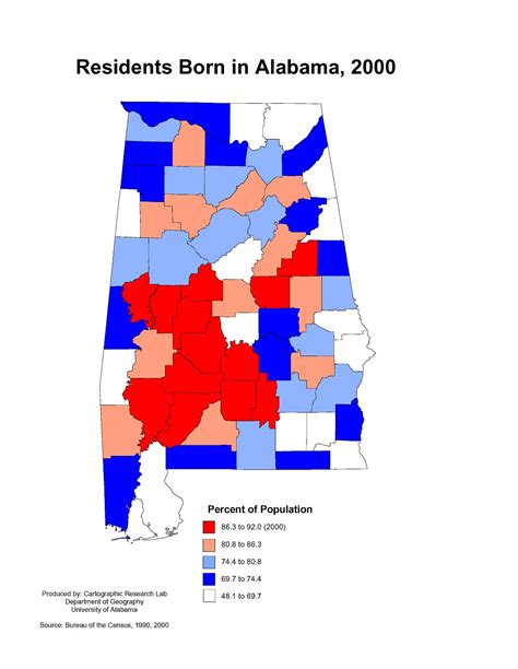 Alabama Maps Demographics