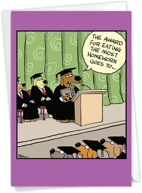 Nobleworks 1 Happy Graduation Card Funny Cartoon Card For Graduate