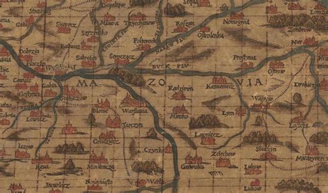 Niezwykła Stara Mapa Polski Z 1570 Roku Eloblog
