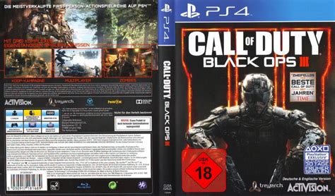 Call Of Duty Black Ops 3 Dvd Cover 2015 Ps4 German