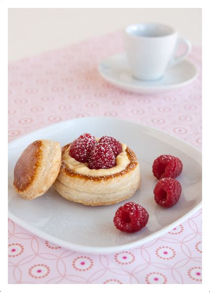 Berry Lovely Daring Bakers Vols Au Vent With Pastry Cream And Raspberries