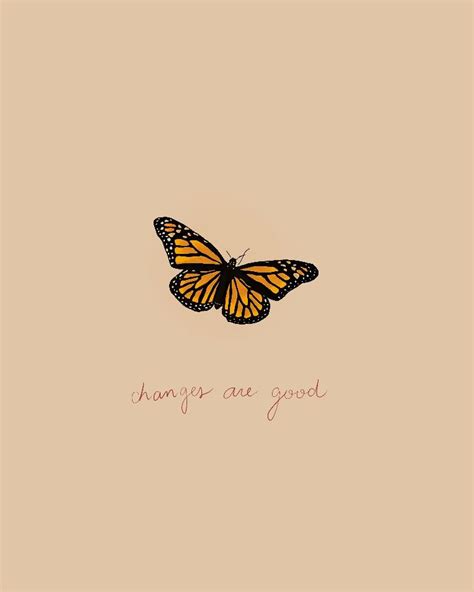 Draw Butterfly Changes Colors Illustration Iphone Wallpaper Green