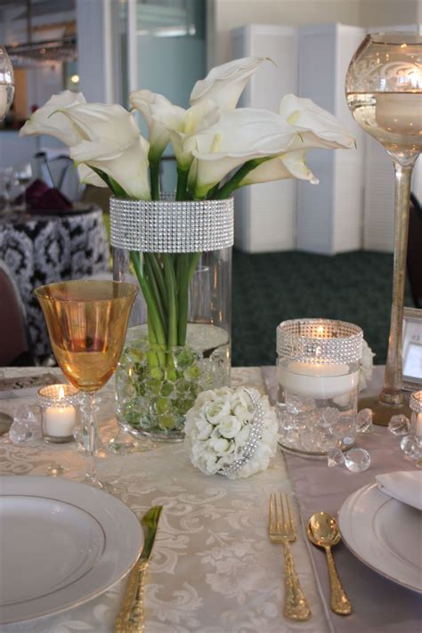 White Calla Lilyso Elegant Calla Lily Table Decorations