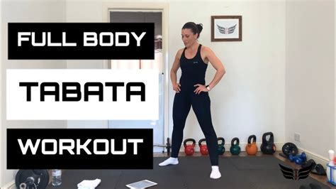30 Minute Fat Burning Tabata Workout Full Bodyno Equipment Taf