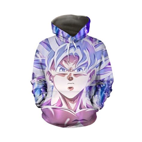 Our dragon ball z hoodies feature your favorite dbz emblems, logos, symbols, and characters. Dragon Ball Z Son Goku Ultra Instinct White Pullover ...