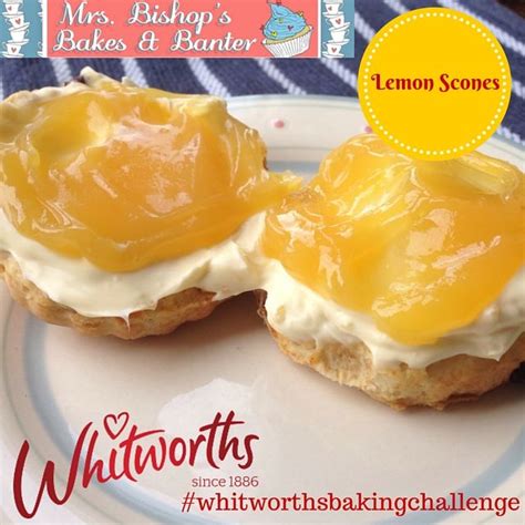 Mrs Bishop S Bakes And Banter Baking Lemon Scones Food