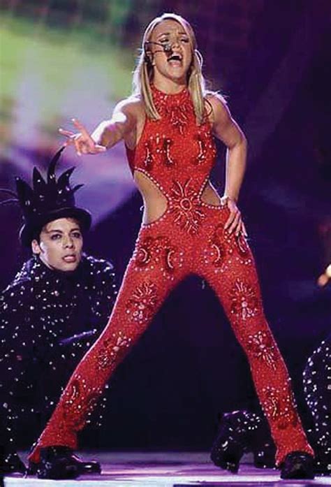 Britney Spears Sequined Catsuit From “oopsi Did It Again