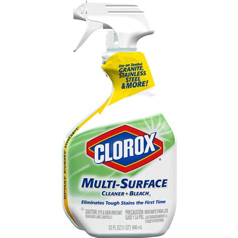 Bleach is used to make hair lighter. Clorox Multi-Surface Cleaner with Bleach, 32 oz - Walmart.com