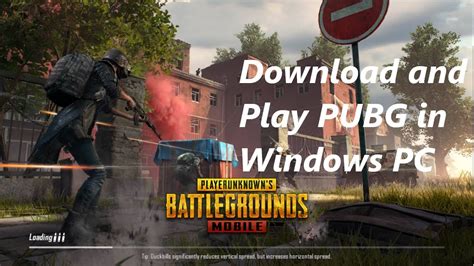 Install And Play Pubg On Windows Pc Youtube